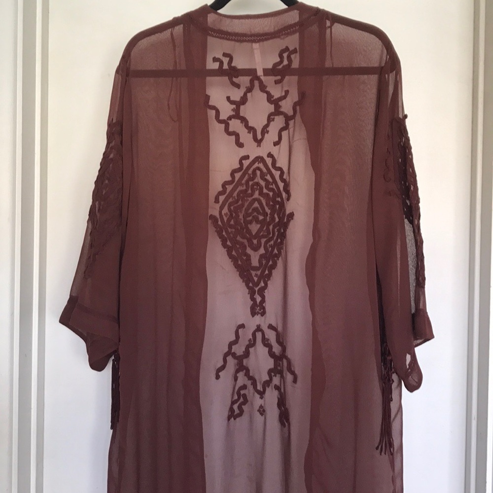 Willow&Clay sheer kimono size XS